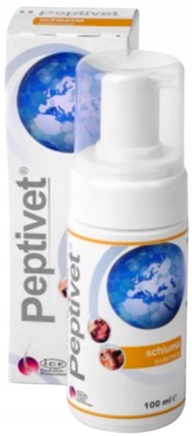 Levně Peptivet Pěna na podrážděnou pokožku pro psa a kočku 100 ml