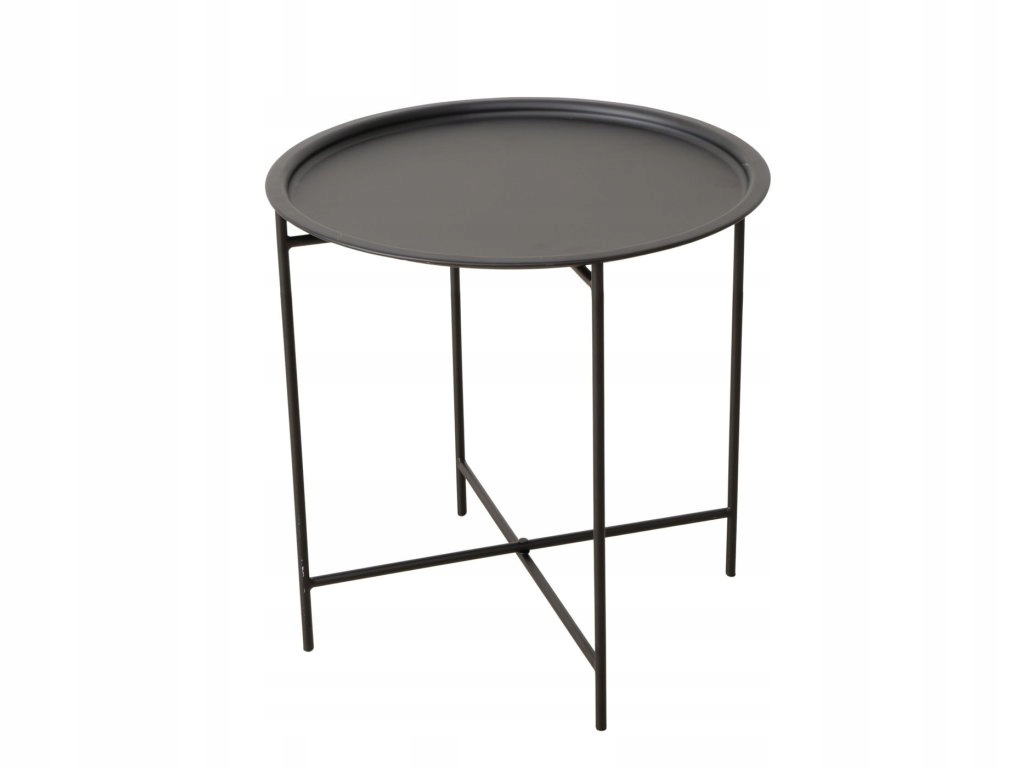 Odkládací stolek – tác Rocko, Ø 46 cm