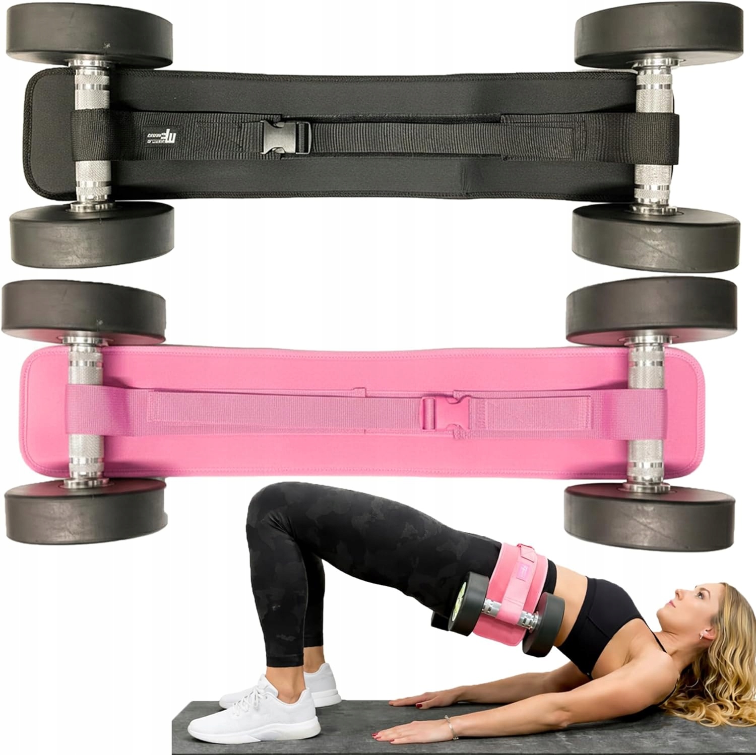 Bederní Pás Pro Cvičení Hip Thrust Glute, Nastavitelný