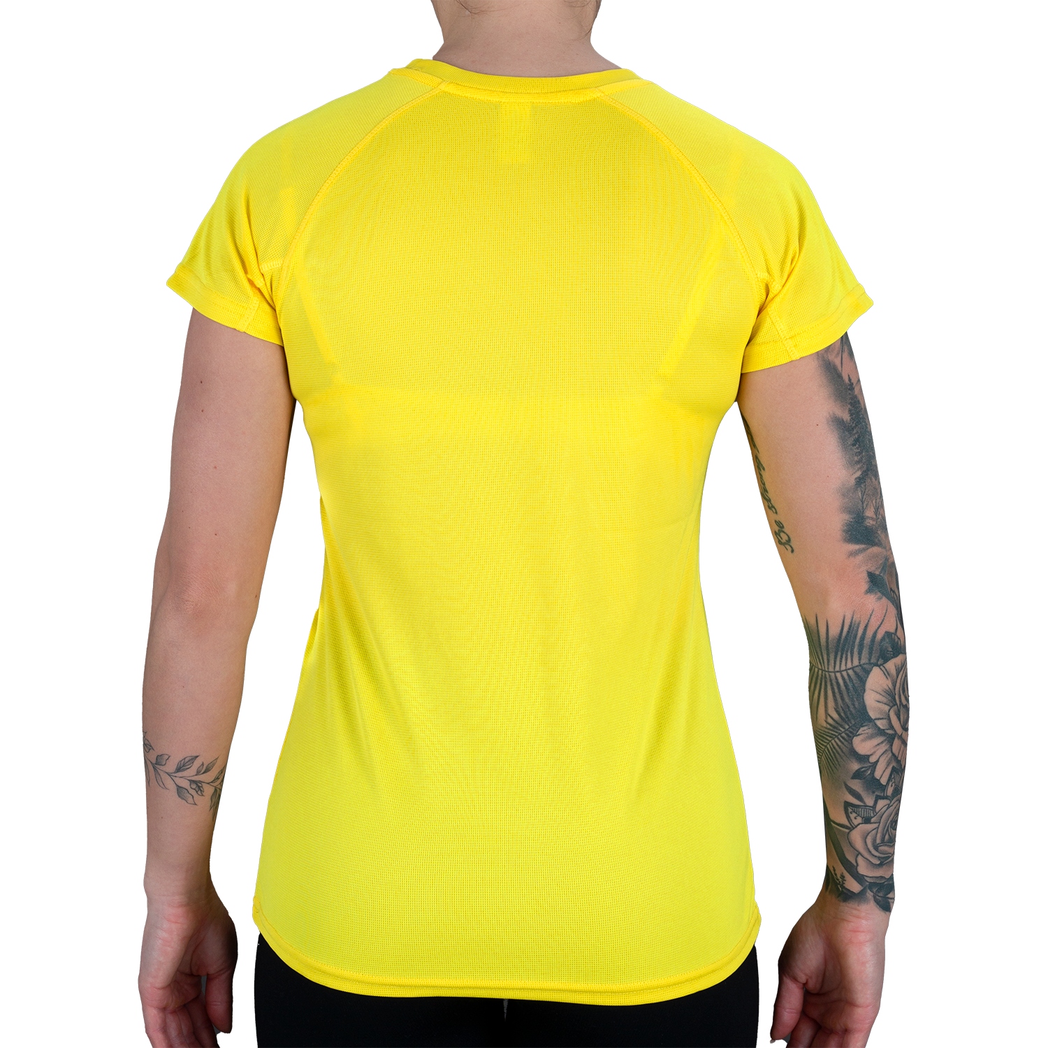 KOSZULKA DO BIEGANIA TERMOAKTYWNA fitness damska Dekolt okrągły