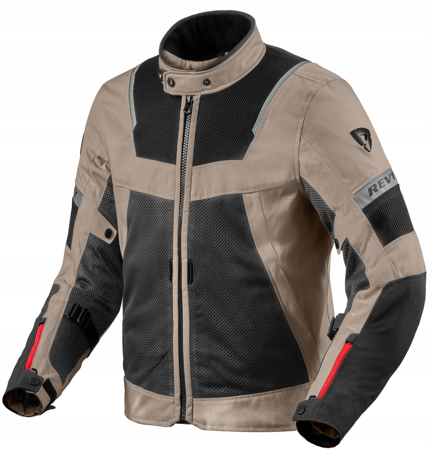 Textilná motocyklová bunda Rev'it Tornado 4 hnedo-čierna 2XL