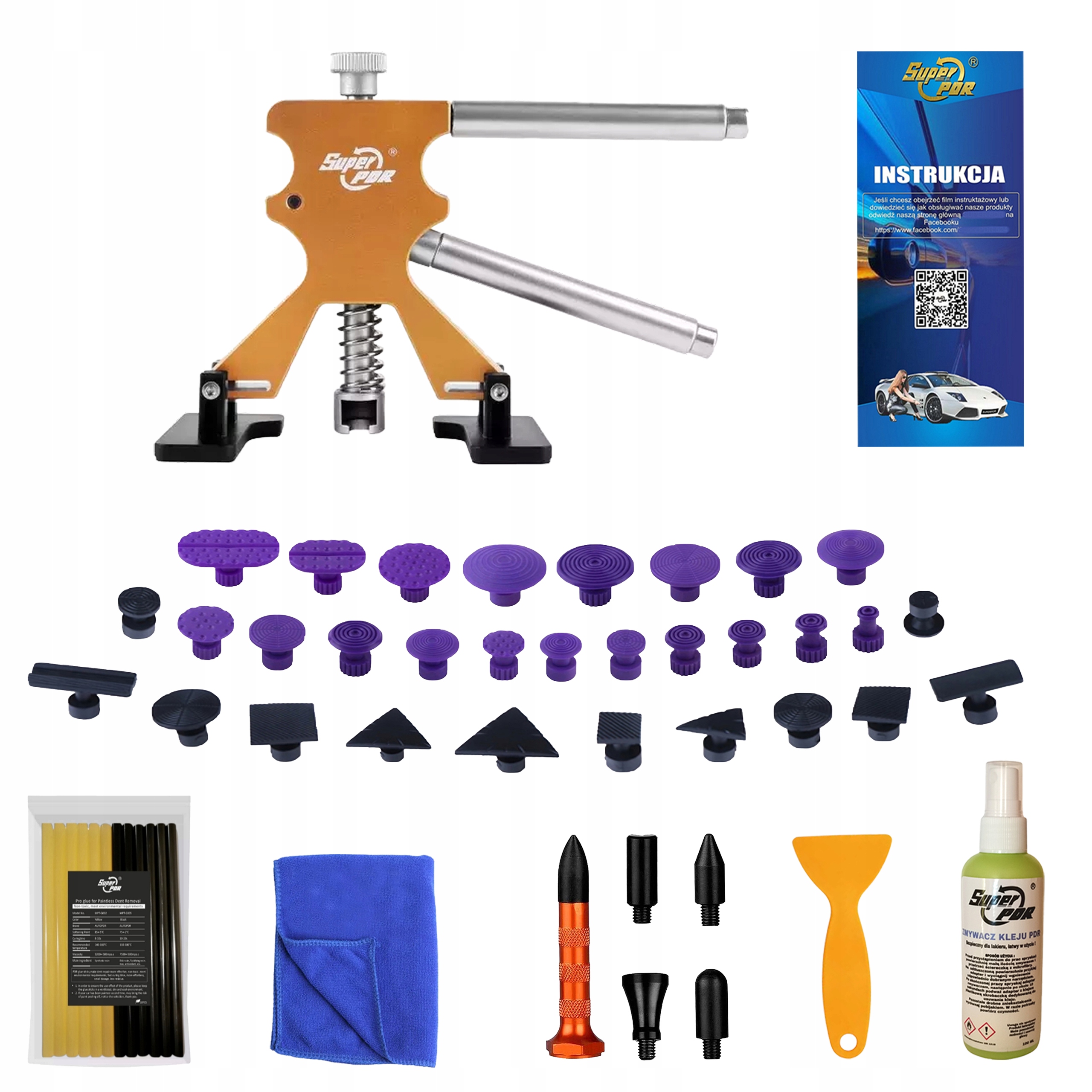 Sada Pdr Vytahování promáčklin