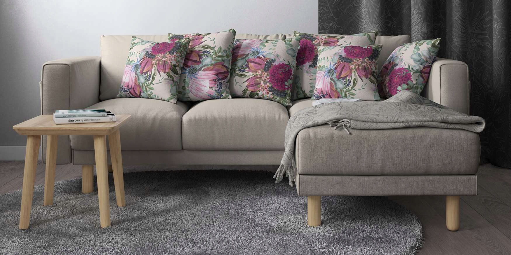 POSZEWKA NA PODUSZKĘ DEKORACYJNA 45x45 JASIEK 042 Wymiary poduszki 45x45cm