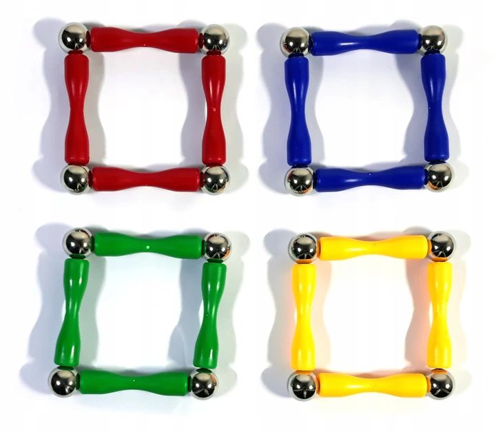 KLOCKI MAGNETYCZNE KONSTRUKCYJNE ZAMEK MAGNETIC KLOCKI UKŁADANKA 120 EL Liczba elementów 120 szt.