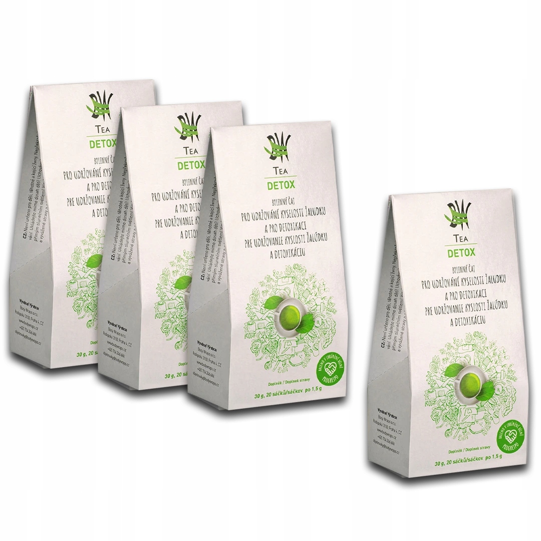 Levně Bw Tea Detox detoxikační čaj 20 x 1,5g 217-124