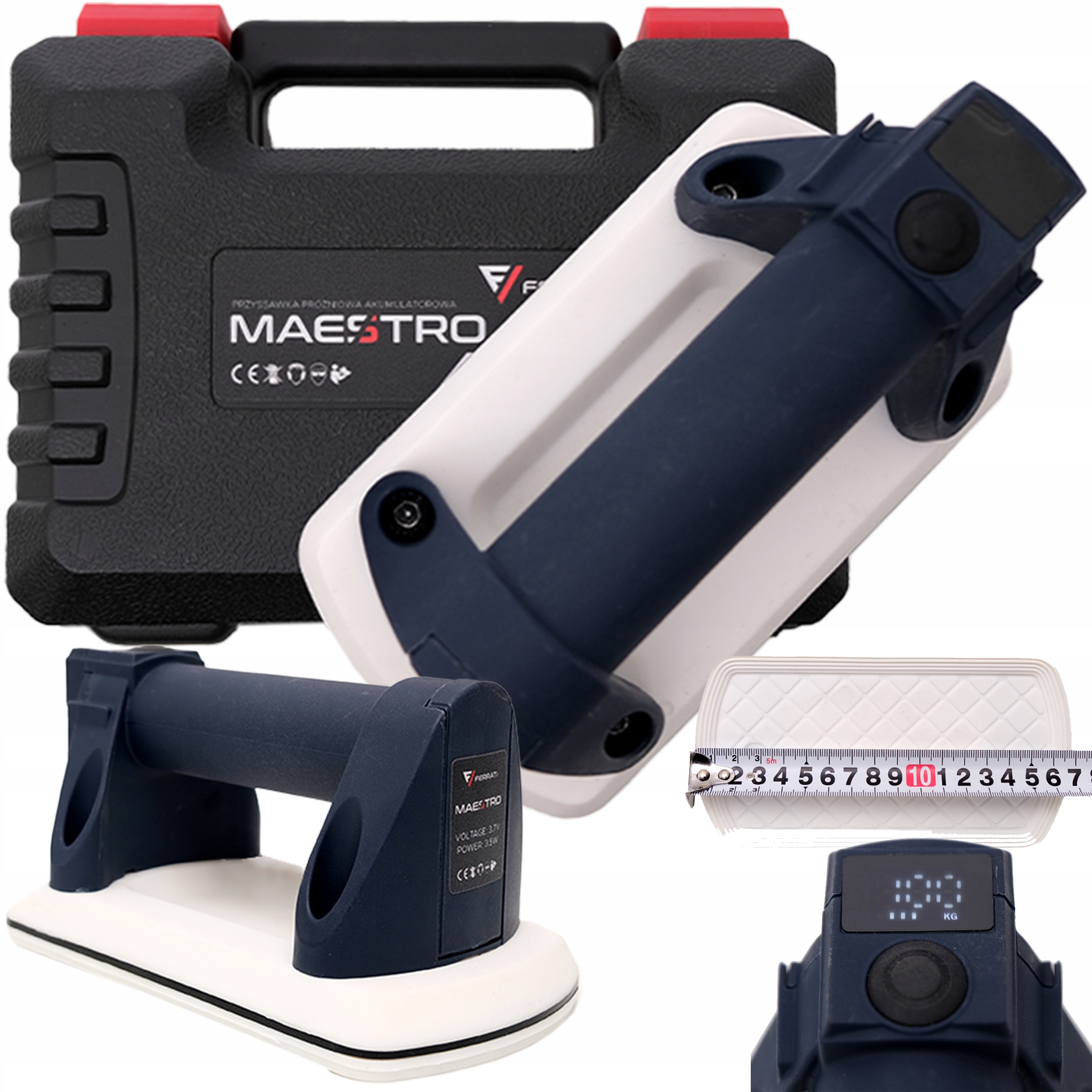 Přísavka Ferrati Maestro 100 kg 4 W s akumulátorem 1200 mAh