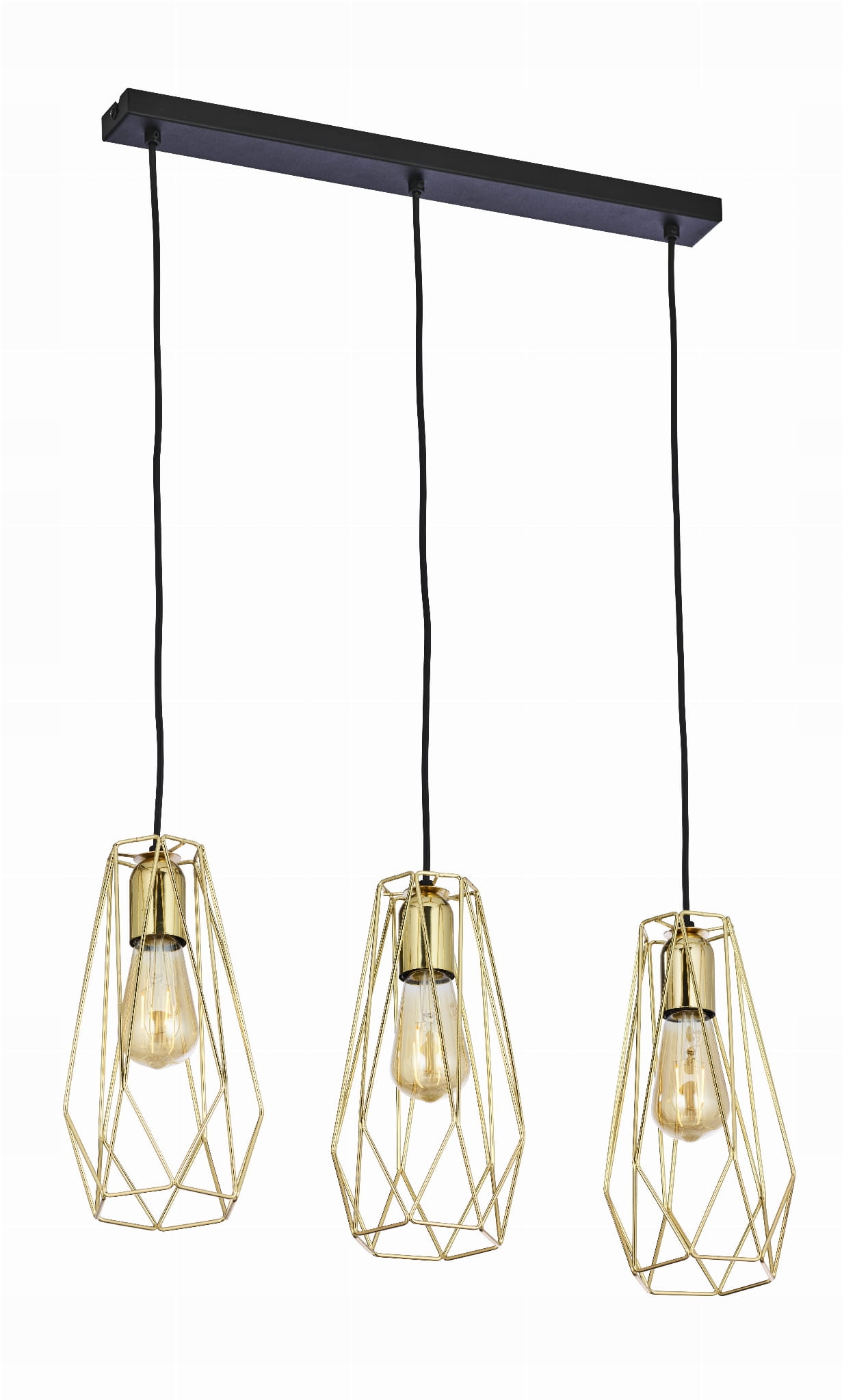 

Lampa wisząca Lugo Gold 3 2698 Tk Lighting Led