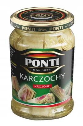 

Ponti karczochy krojone w słoiku 280g