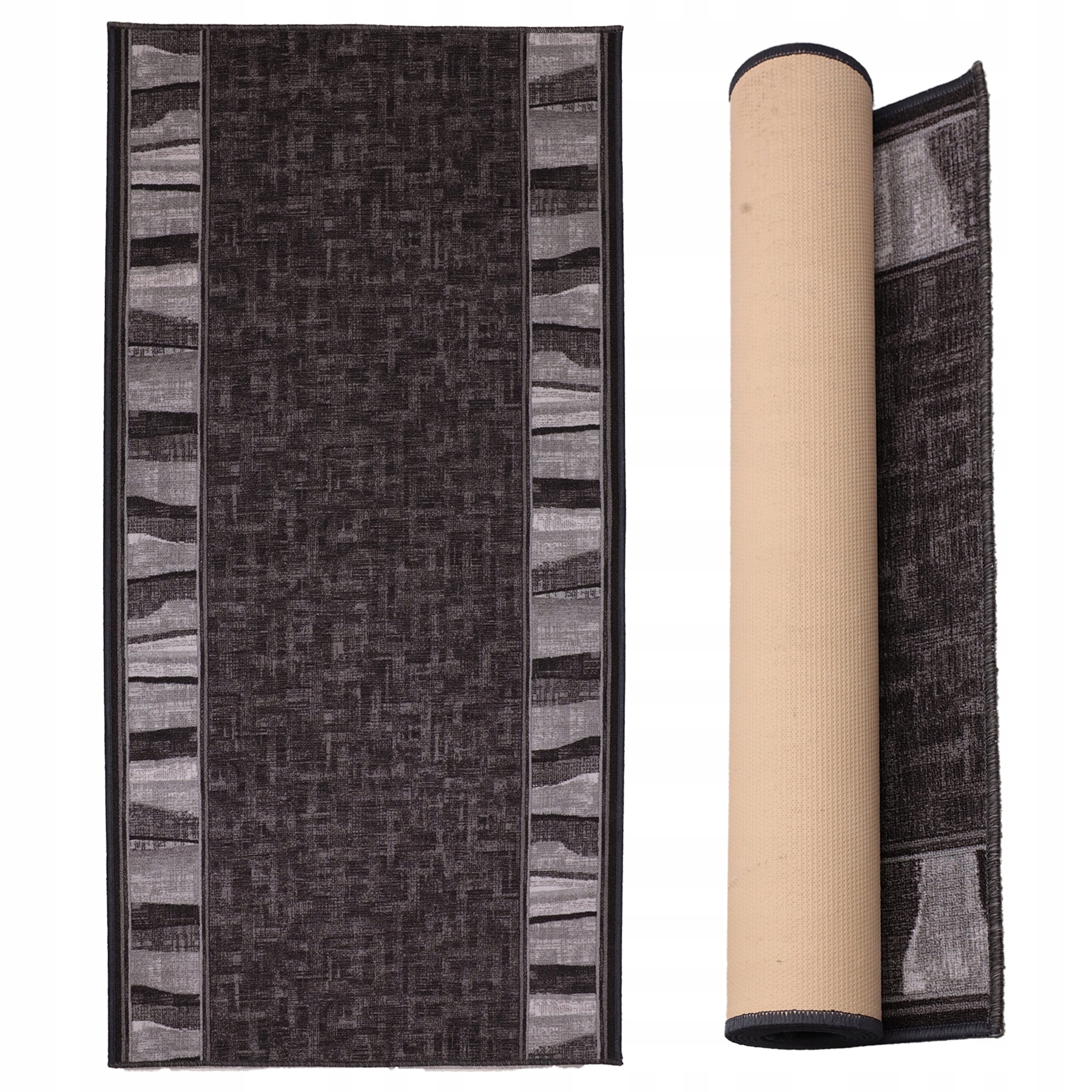 Koberec Běhoun do předsíně haly na chodbu protiskluzový 100x250 Zorro Grey