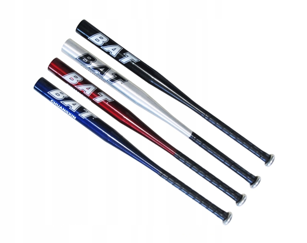 Kij BASEBALLOWY Aluminiowy 34 Cali CZERWONY Materiał aluminium