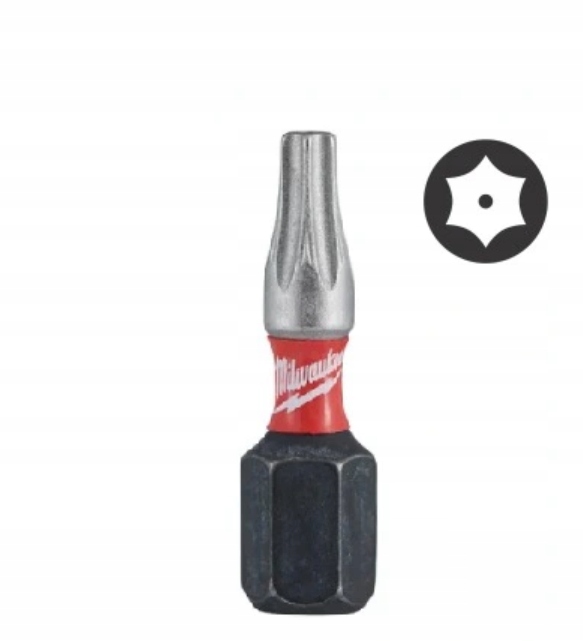 

Bit końcówka udarowa Torx15 Milwaukee Tx BO15 25mm