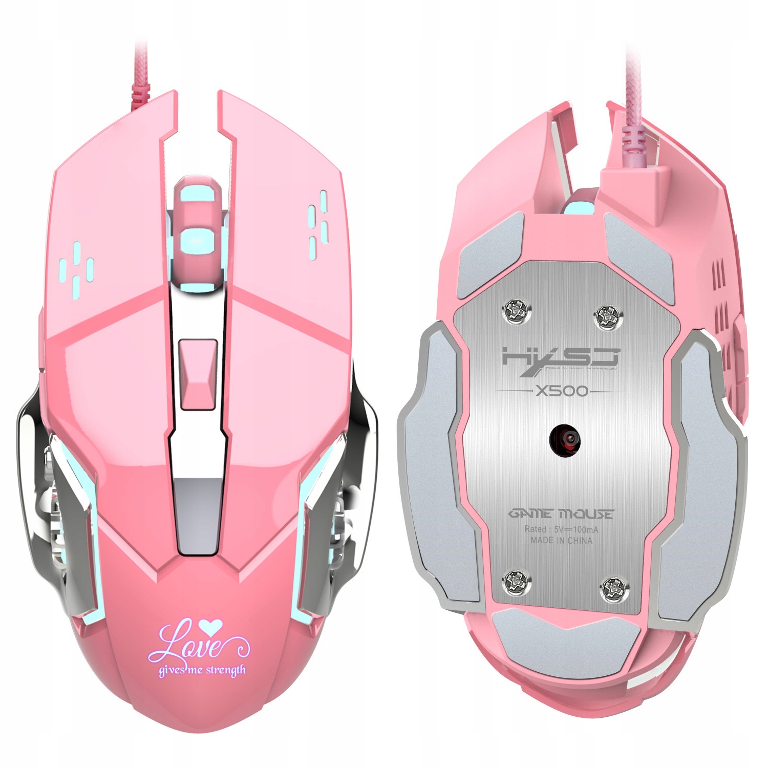 

Mysz Gamingowa Dla Graczy Przewodowe Moda 3200DPI