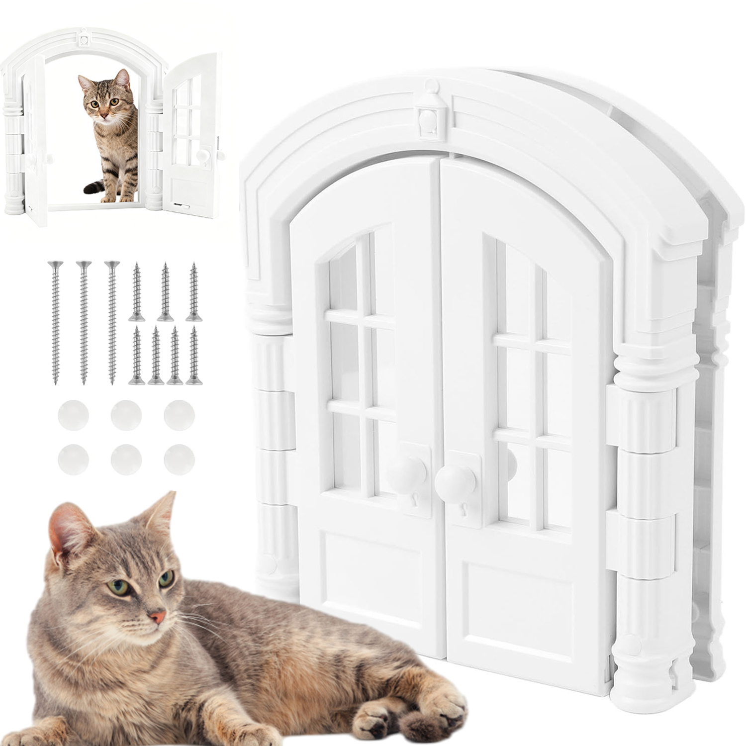 Levně Průchod Pro Zvířata Průhlednými Okny, Bezpečný Univerzální Zámek