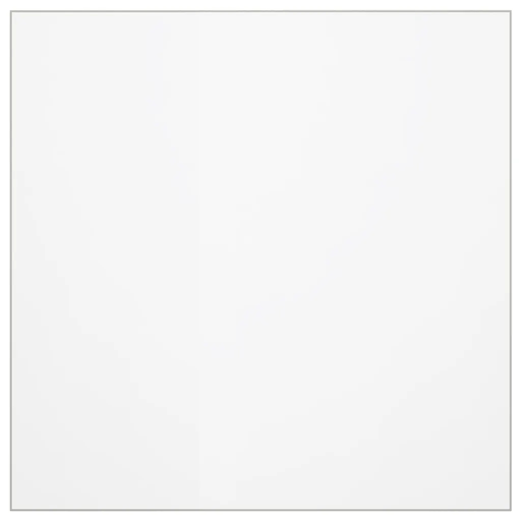 Ochranná podložka na stůl a podlahu, Pvc, průhledná, 80x80 cm, 2 mm