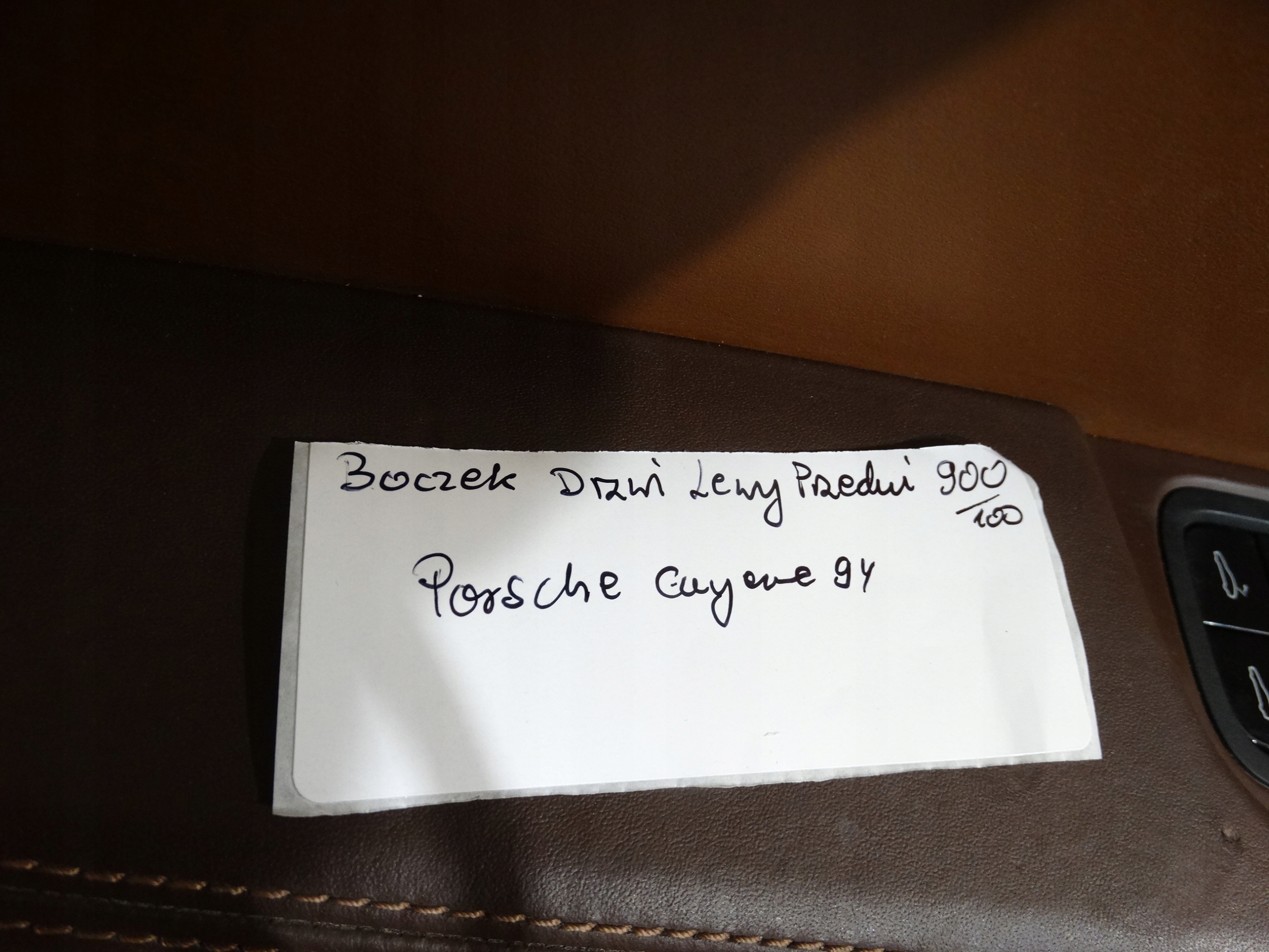 side door front left PORSCHE CAYENNE 9Y 1