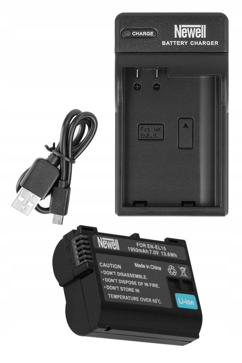 Ładowarka Bateria Aku do Nikon D610 D750 D800 D7000 D7100 D7200 Z5 Z6 Z7