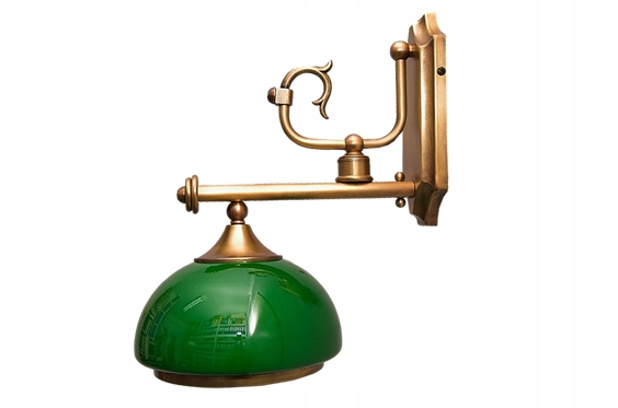 Mosadzné nástenné svietidlo, nástenná lampa z mosadze, lampa na