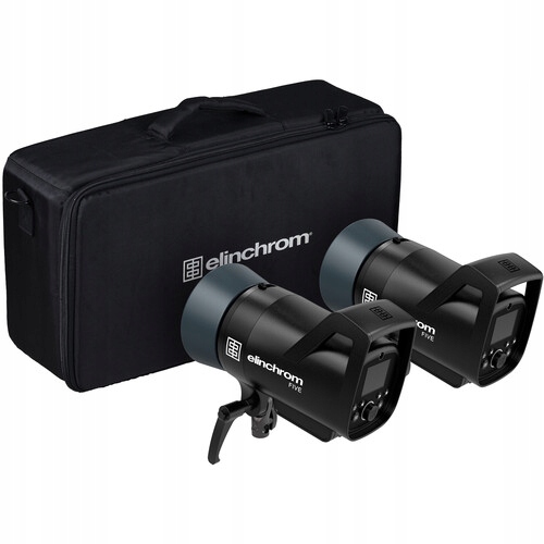 Zestaw dwóch Lamp plenerowych Elinchrom FIVE Battery Monolight Dual Kit