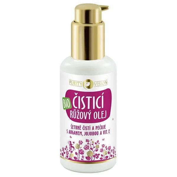 Purity Vision Organický Pink Čisticí Olej S Arganem, Jojobou A Vitaminem E 1