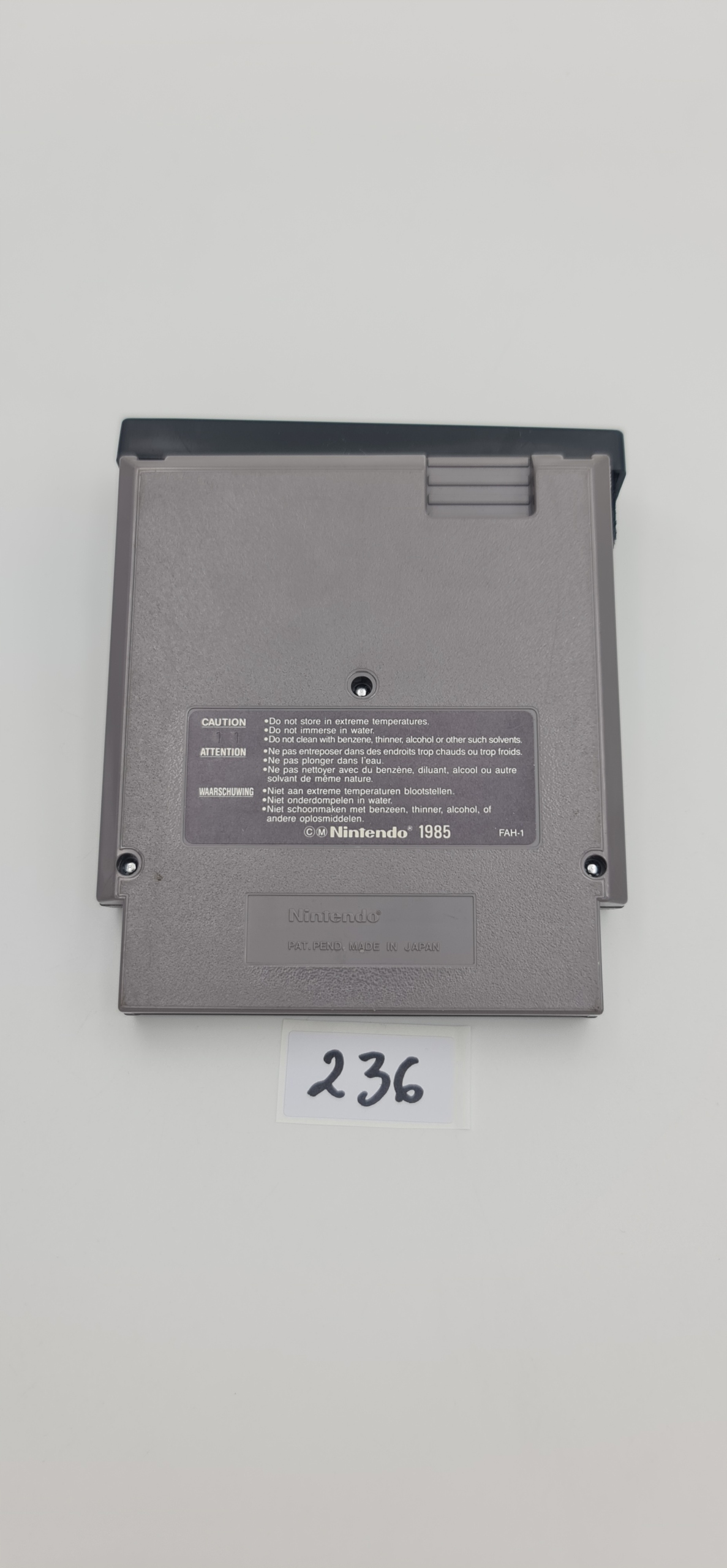 NINTENDO NES MARBLE MADNESS Producent Nintendo