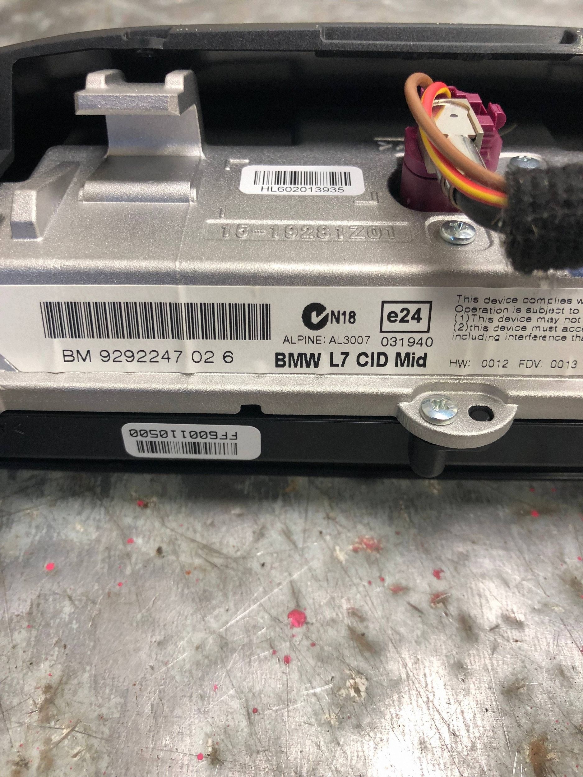 Display BMW F31 9292247