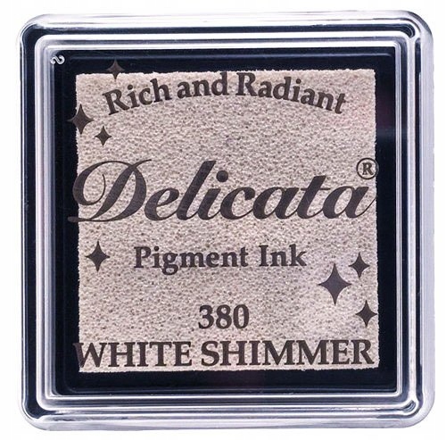 Tusz metaliczny Delicata Small White Shimmer