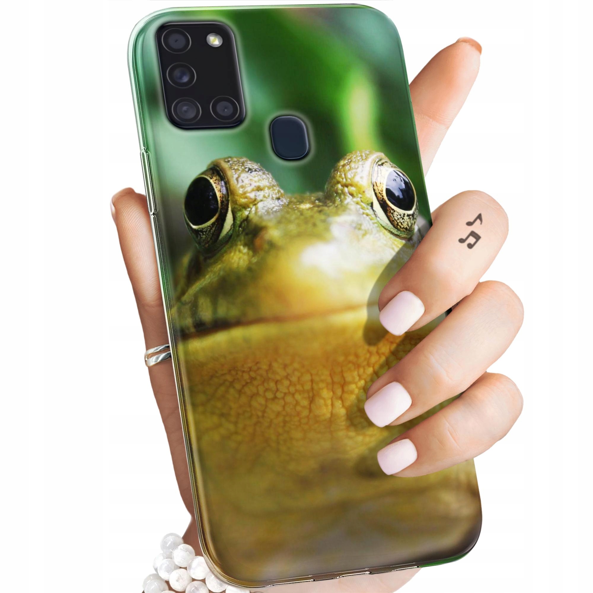 Etui Do Samsung Galaxy A21S Żabka Żaba Frog Obudowa Pokrowiec Case