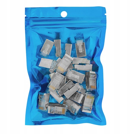 Wtyk RJ45 kat. 5e Ftp NC-RJ455FT-0 25szt