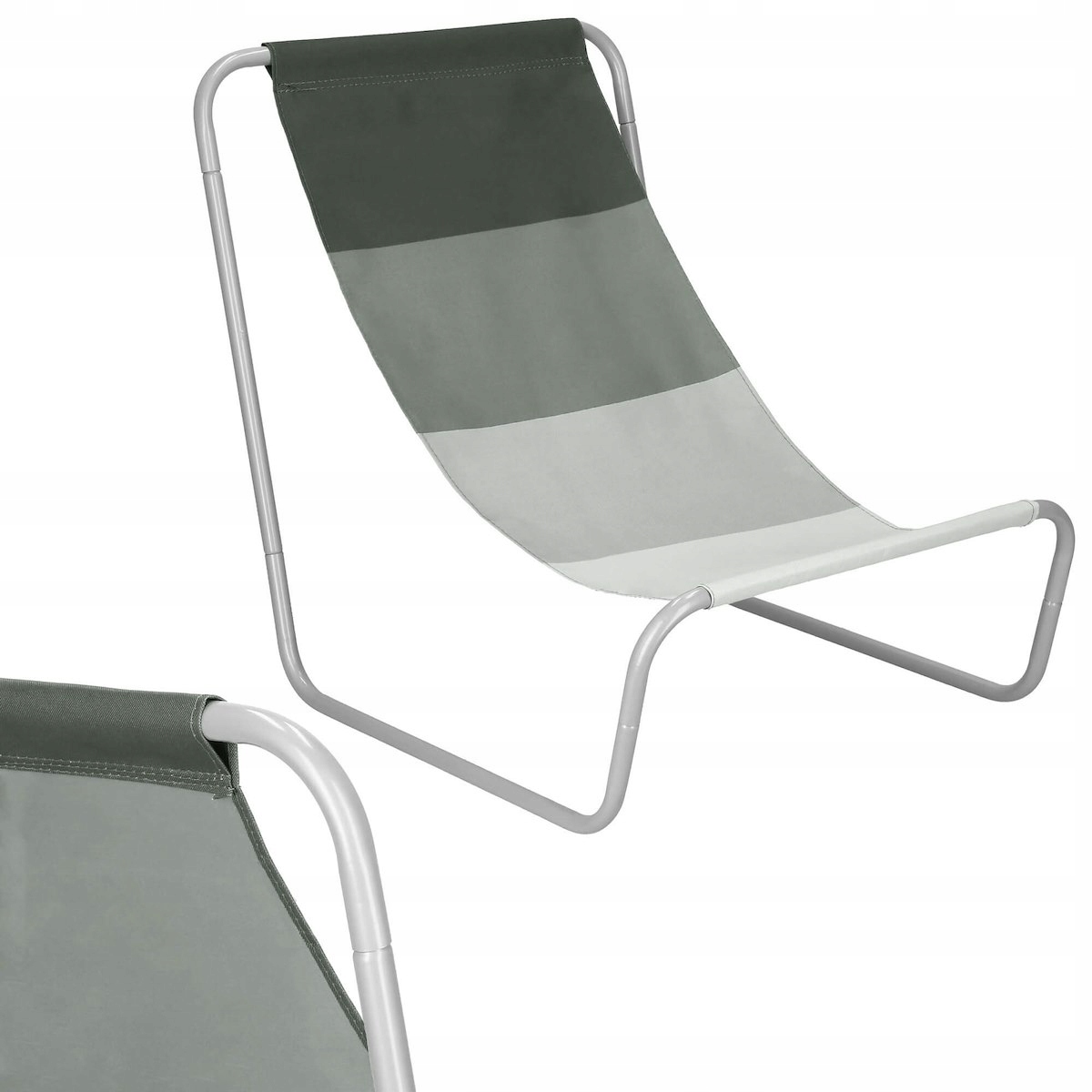 

Leżak Plażowy Fotel Ogrodowy Składany Pokrowiec