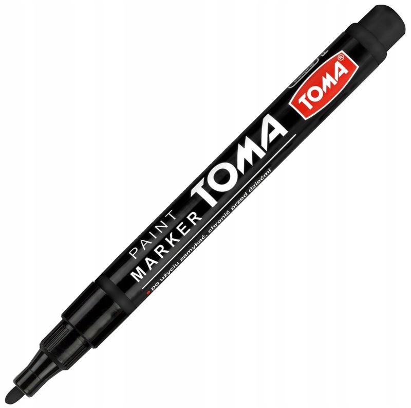 

Marker Olejowy Olejny Do Szyb Opon Toma, Czarny