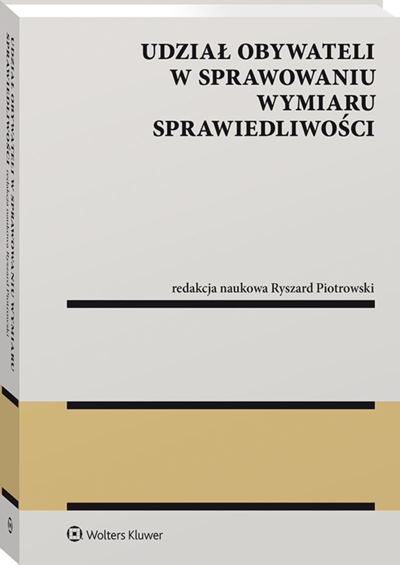 

Udział obywateli w sprawowaniu wymiaru sprawiedl.