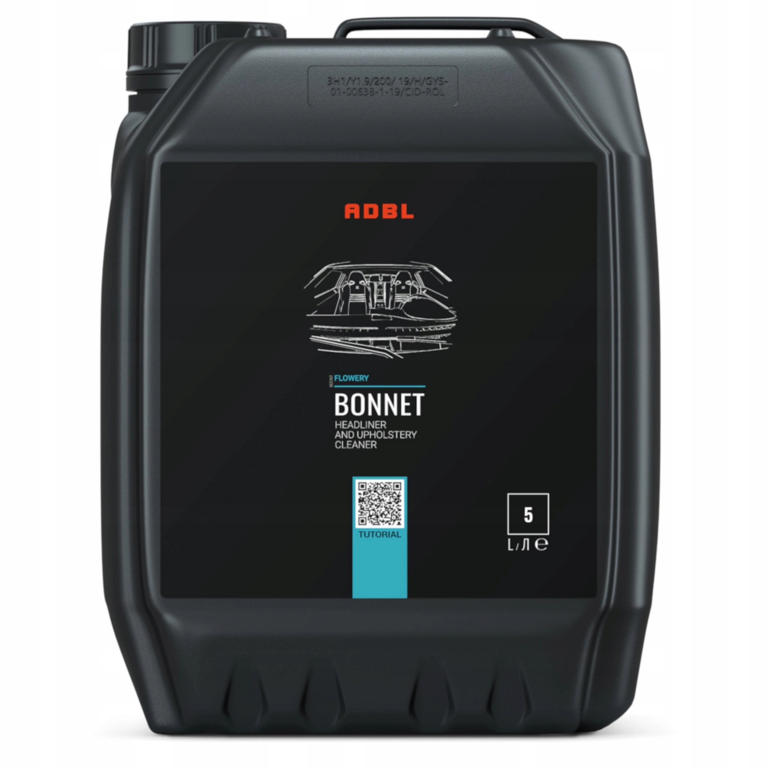 Adbl Bonnet 5L Płyn Do Prania Tapicerki Samochodowej Czyszczenia Materałów