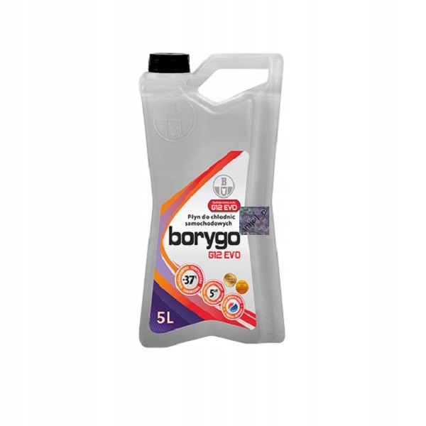Borygo G12 Evo płyn do chłodnic -37°C 5L