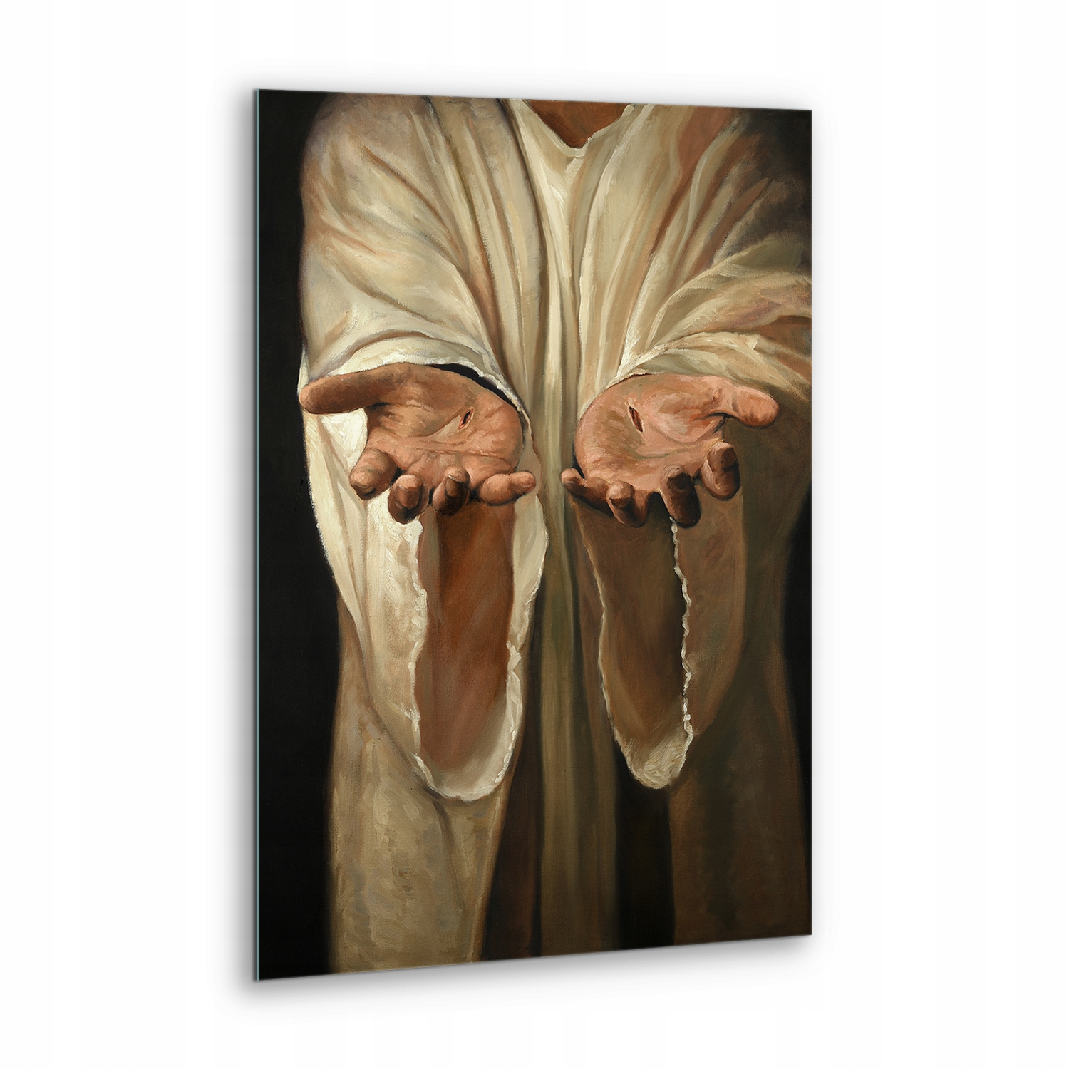 Sakrální obraz Ruce vzkříšeného Ježíše