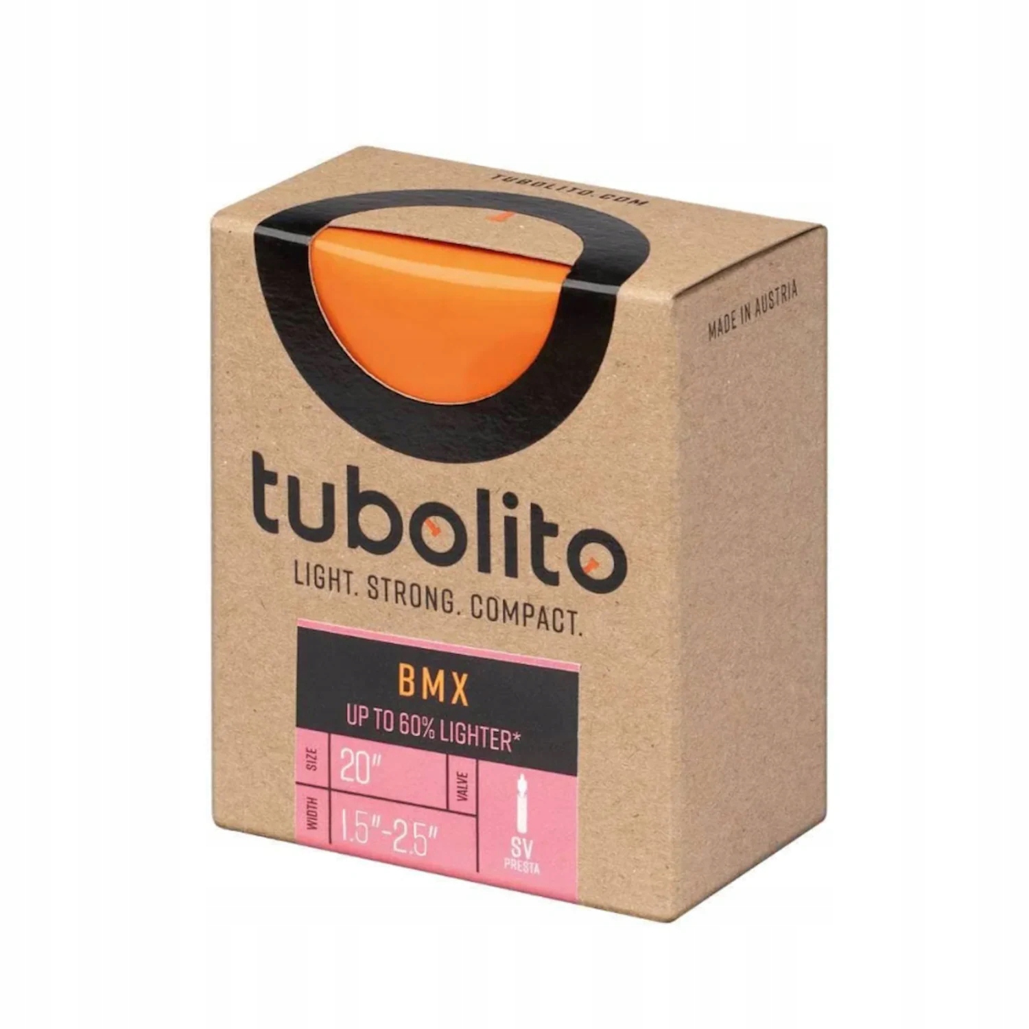 Cyklistická duše Tubolito Bmx 20x1.5-2.5 s ventilkem Presta