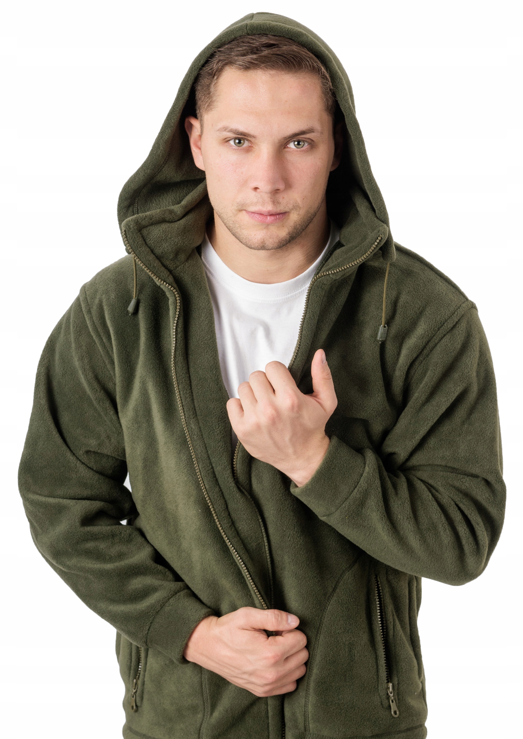 

Dyży Polar Bluza Polarowa Męska MAX01 4XL zielony