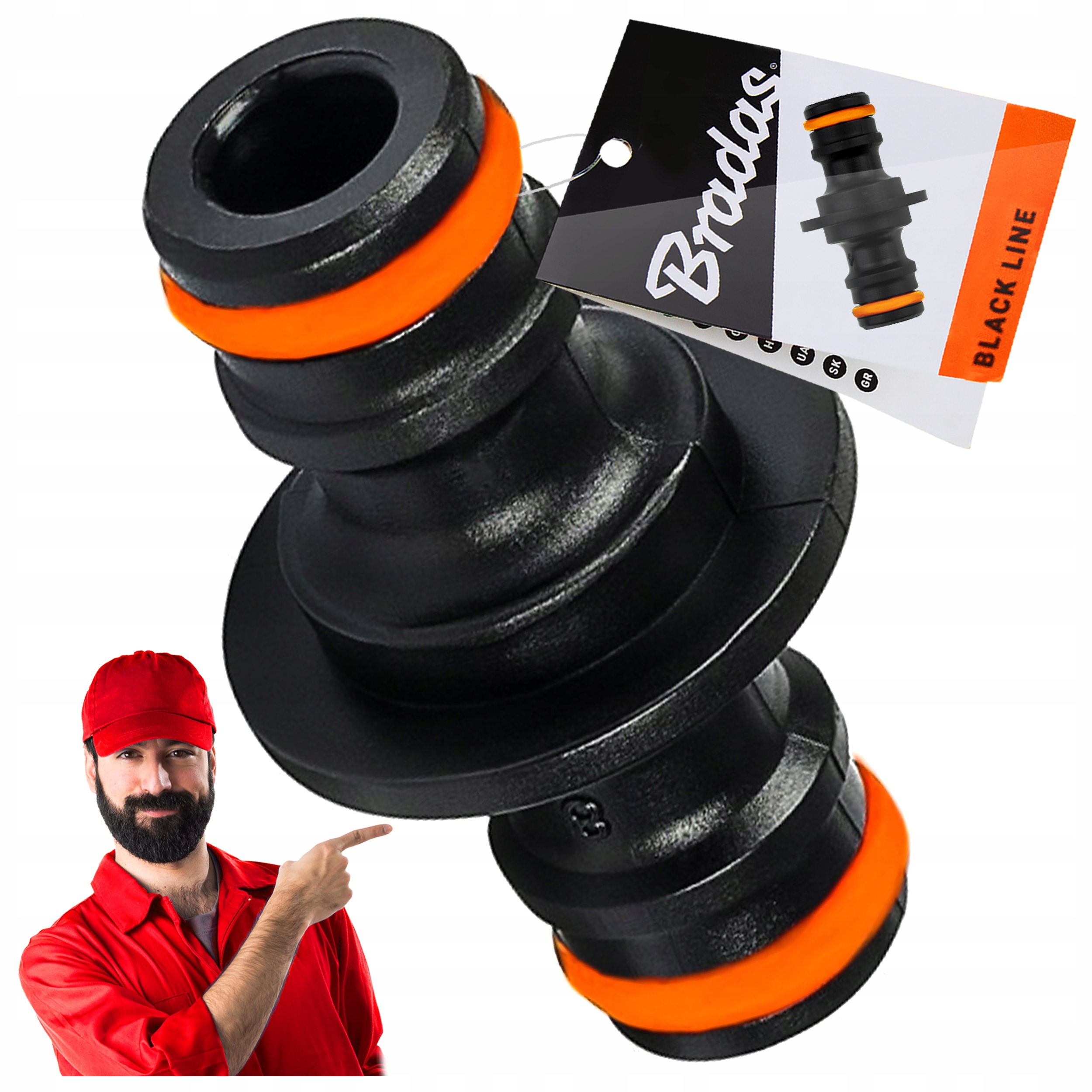 

Nypel Łącznik Do Szybkozłączek 1/2" Złączka Węża