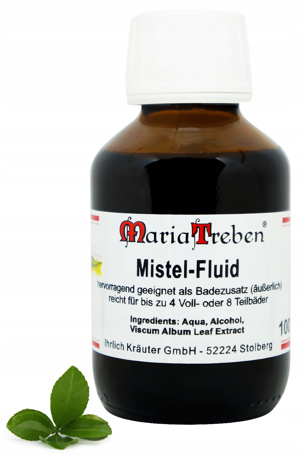 Wyciąg, ekstrakt z jemioły do kąpieli wg Marii Treben 100ml