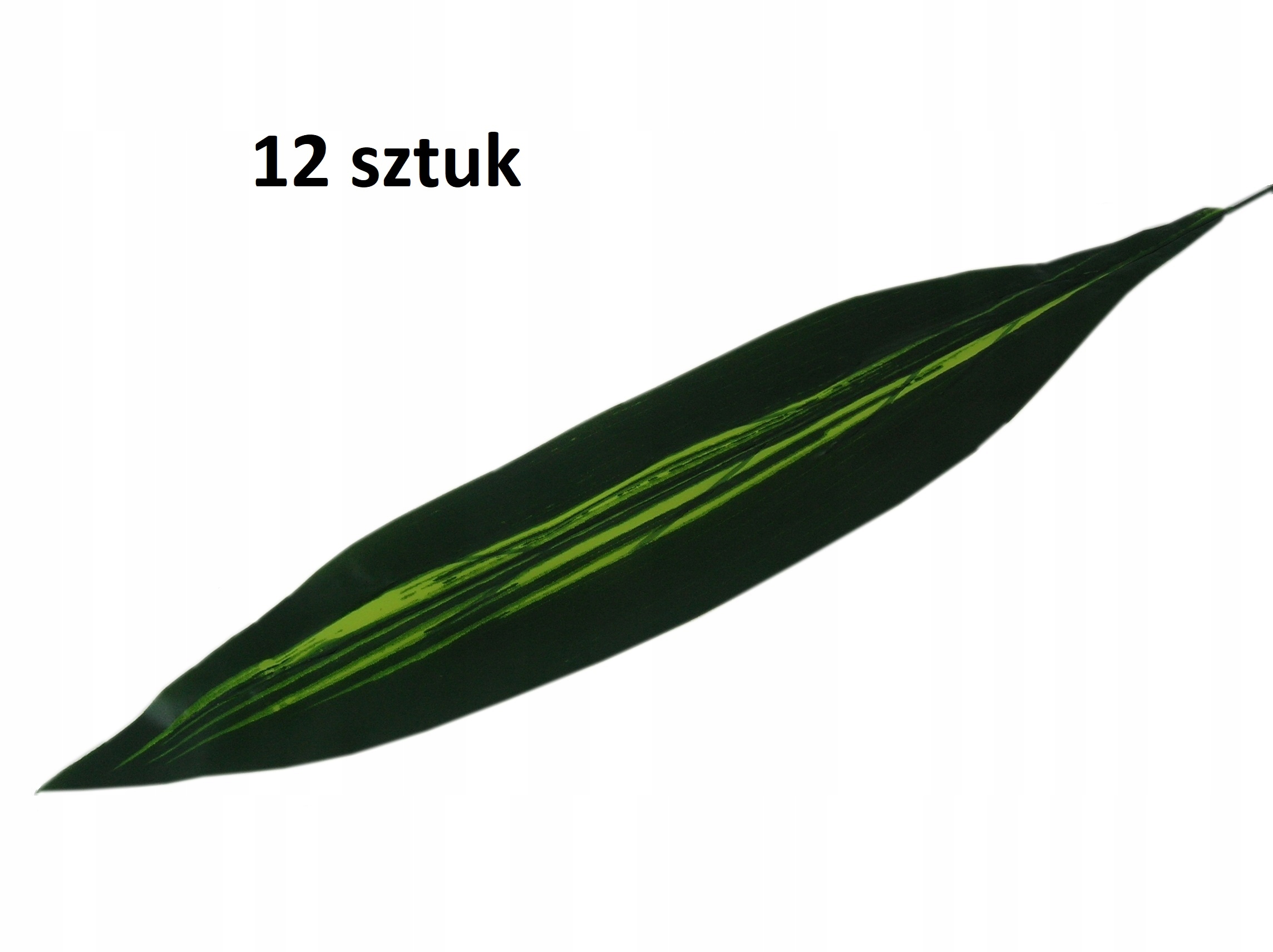 

Zielony Liść Komplet 12 Sztuk Sztuczne Liście