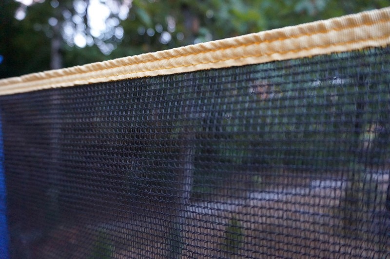 SIATKA ZEWNETRZNA PREMIUM DO TRAMPOLINY 8FT-244/252cm NA 6 SŁUPKÓW Marka inna