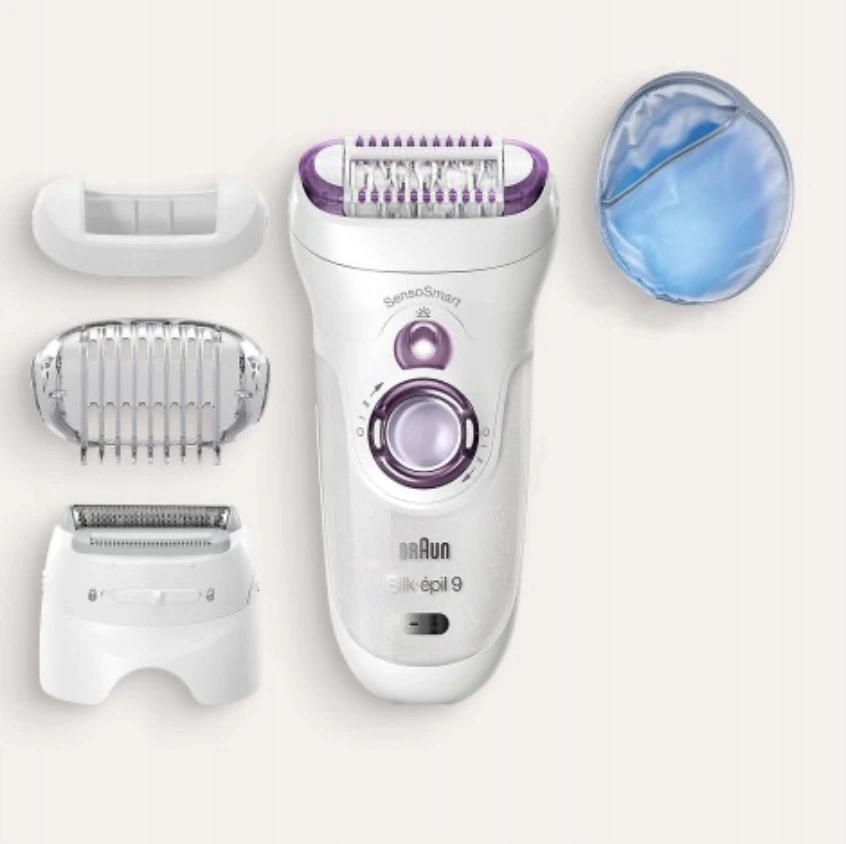 Epilátor Braun Silk-épil 9 Wet & Dry pro hladkou pokožku