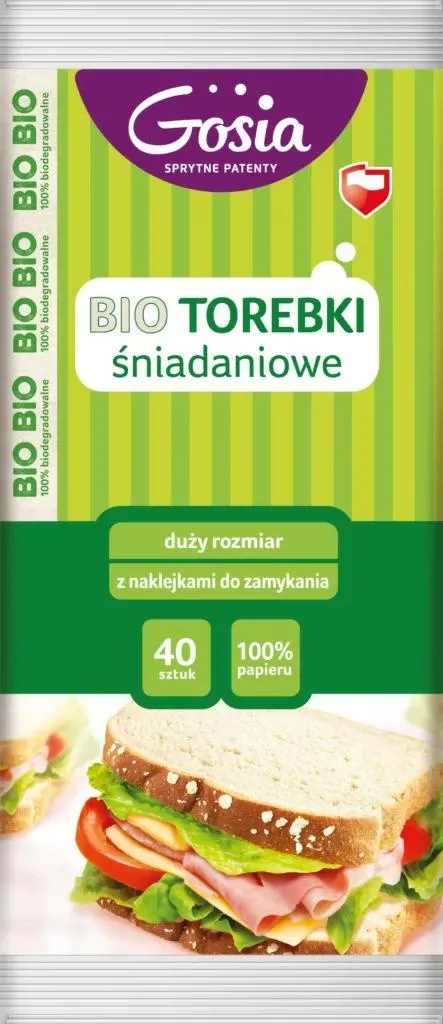 

Gosia Torebki Śniadaniowe Z Papieru Bio 40 Szt.