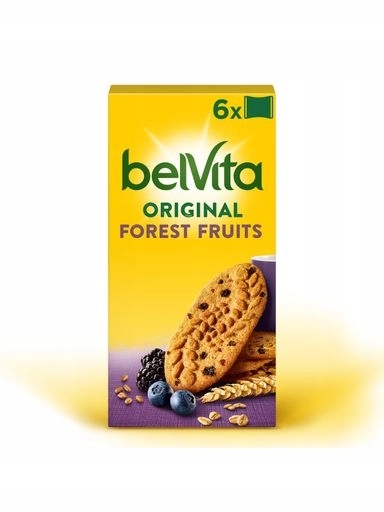 Levně 5 x belVita Breakfast sušenky s lesním ovocem 300 g