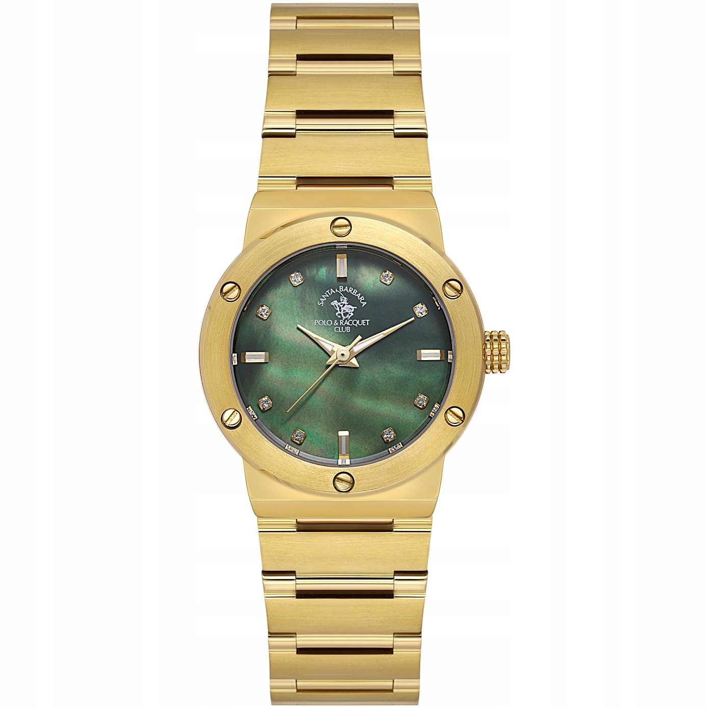 Dámské hodinky Santa Barbara Rocket Polo Club SB.1.10664-3 zlaté