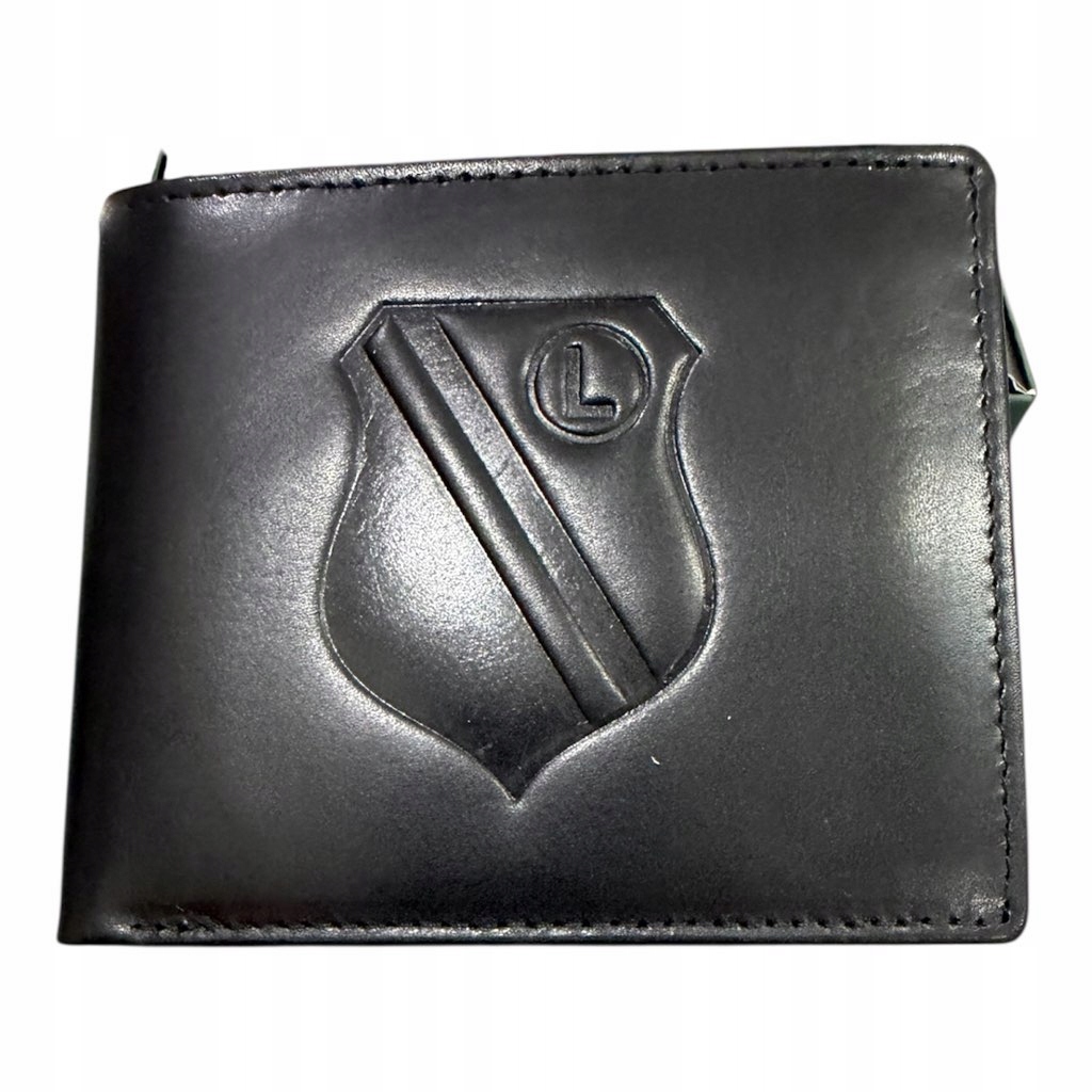 Portfel skórzany męski Herb Legia Warszawa pomysł