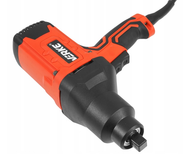 KLUCZ UDAROWY ELEKTRYCZNY 1/2 800Nm SAMOCHODOWY DO KÓŁ +NASADKI UDAROWE Zasilanie sieciowe