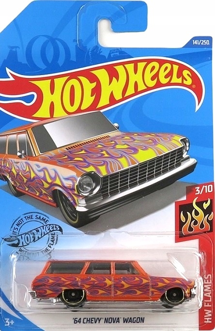 

'64 Chevy Nova Wagon autko Hot Wheels