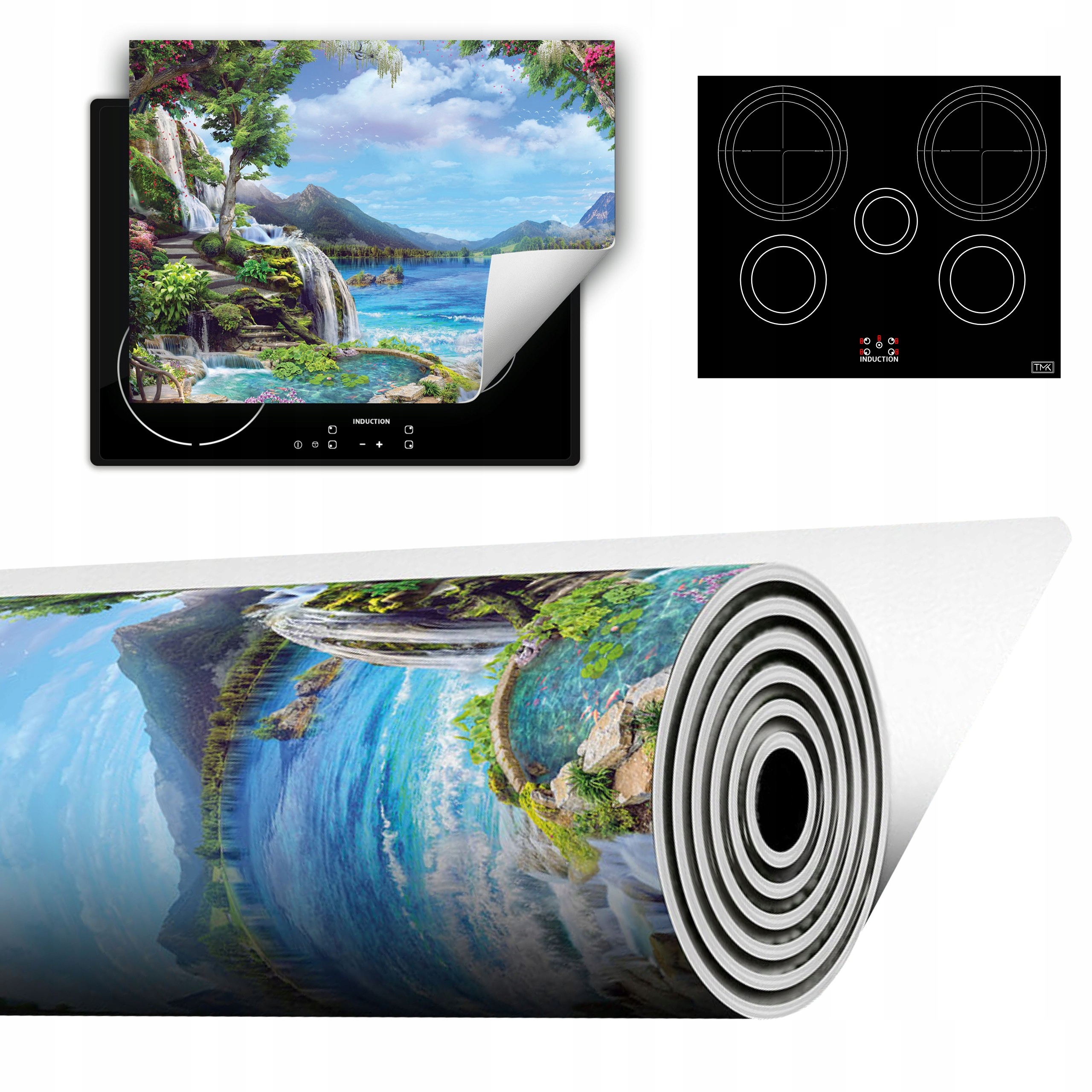 Vinylová Podložka Do Kuchyně Více Místa 70x52 moře krajina