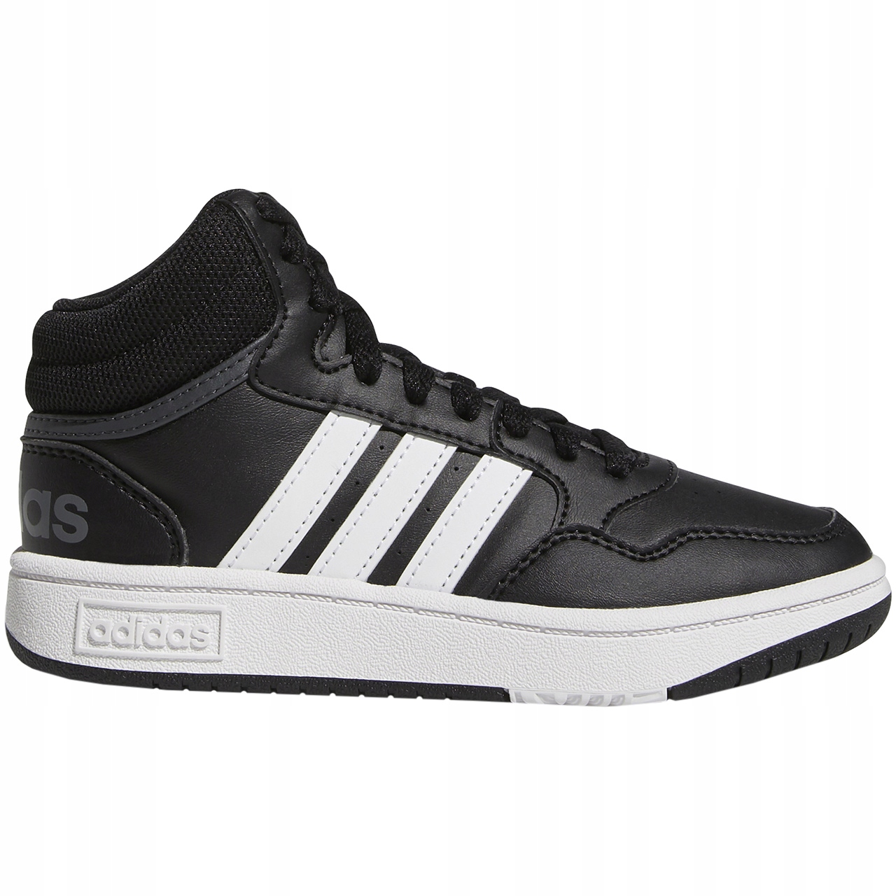 Dětské boty adidas Hoops Mid černé GW0402 Vel. 36