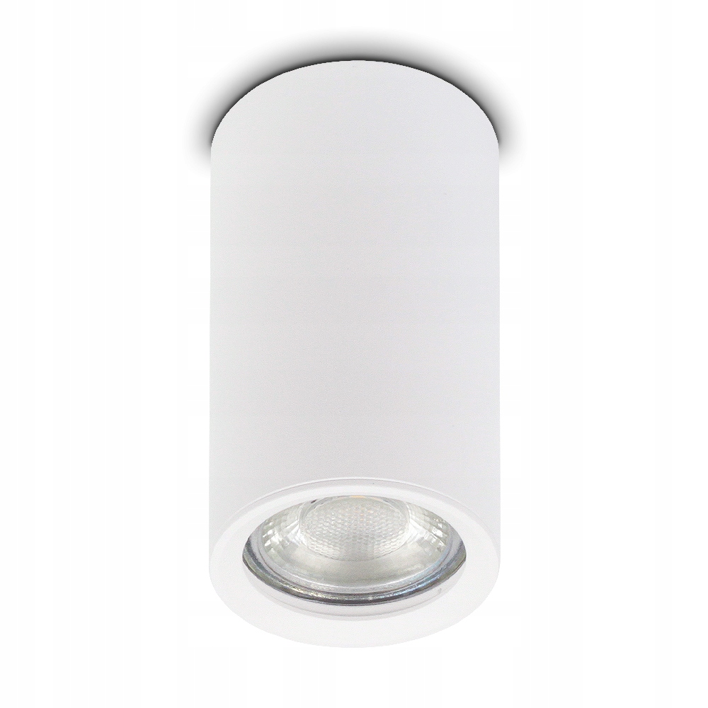 OPRAWA DO LED NATYNKOWA HALOGENOWA TUBA BIAŁA + GU10 Kod producenta 9305